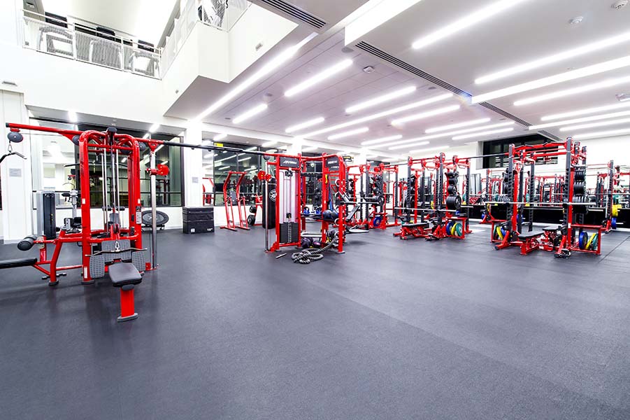Photo of Fitness Center with weight and workout equipment